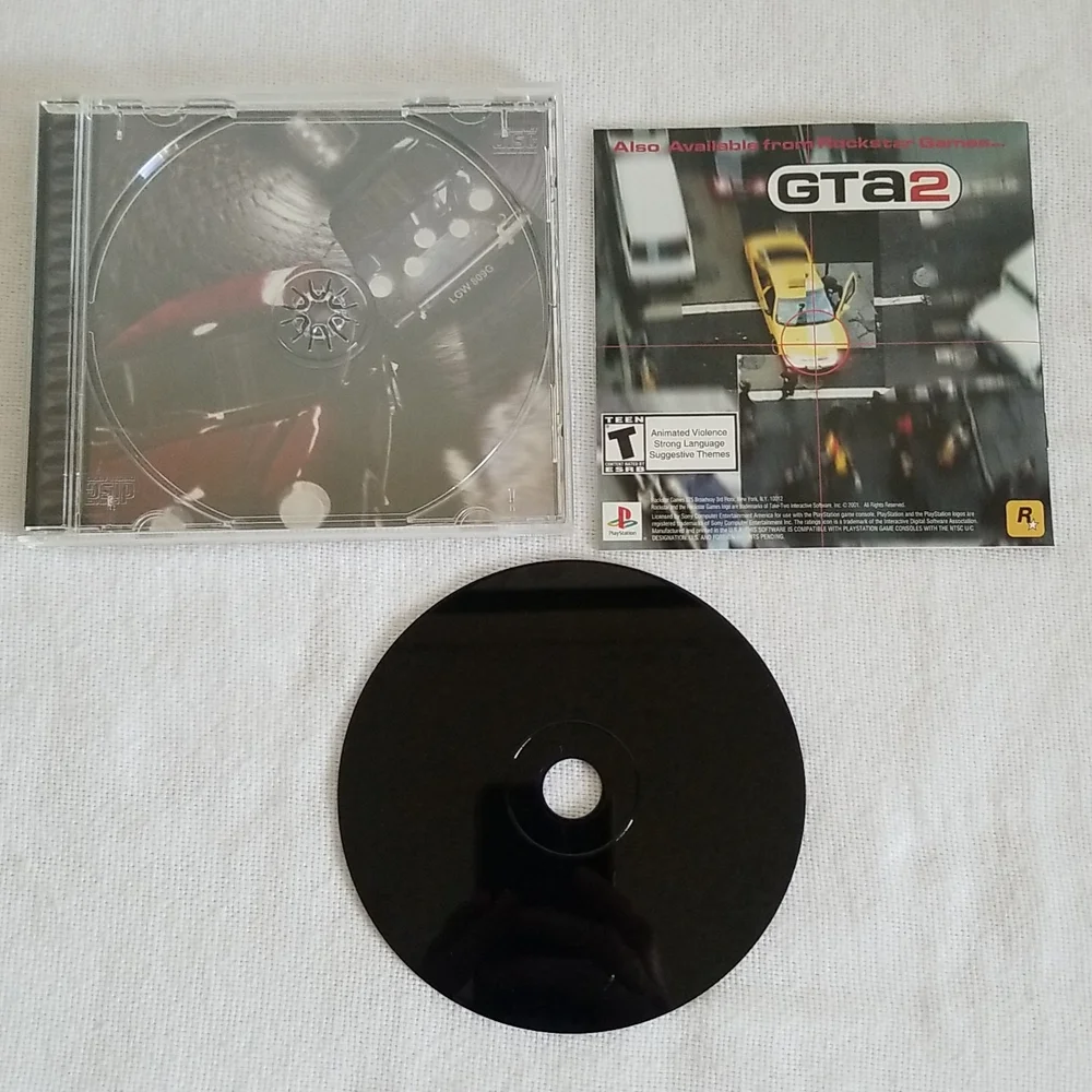 The Italian Job PS1 Sony PlayStation Video Game